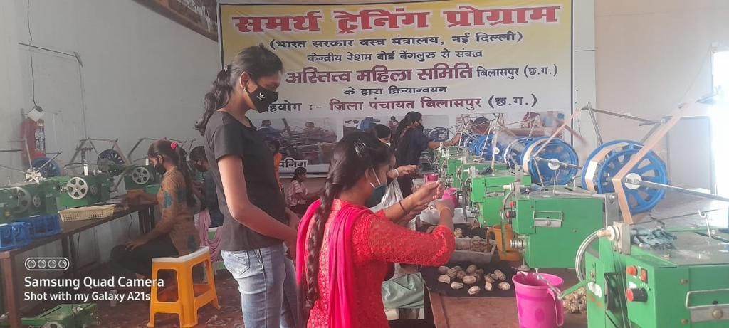 SAMARTH training programme run by Astitva Mahila Samiti